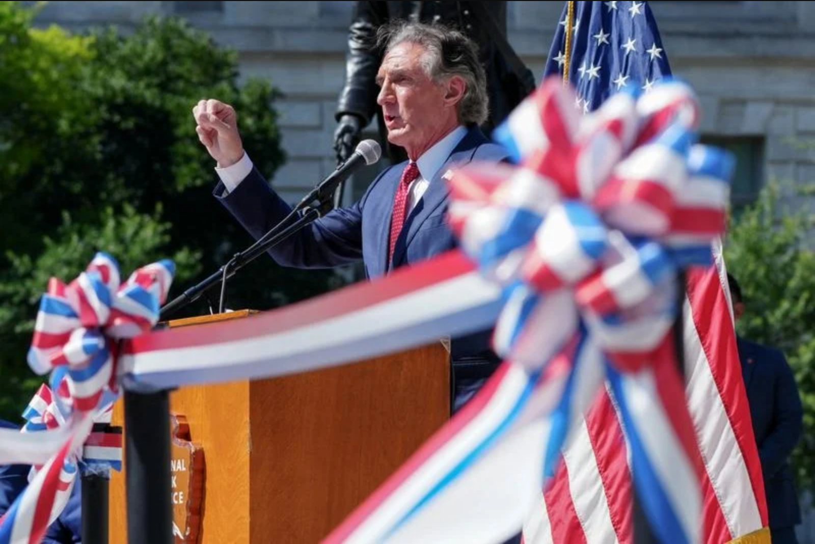 Interior Secretary Defends Allowing White Supremacist July 4 March as Protected Speech