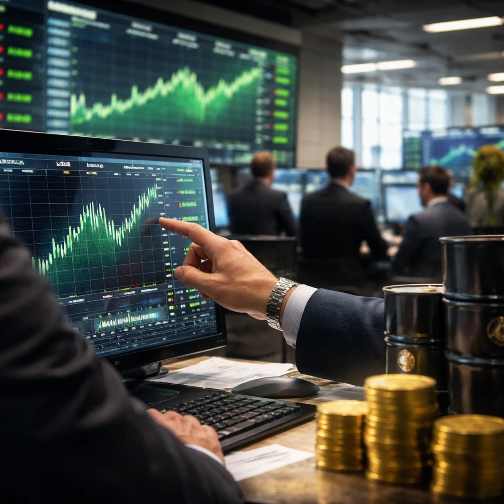 Warsaw stocks finish higher as energy and materials names lead gains