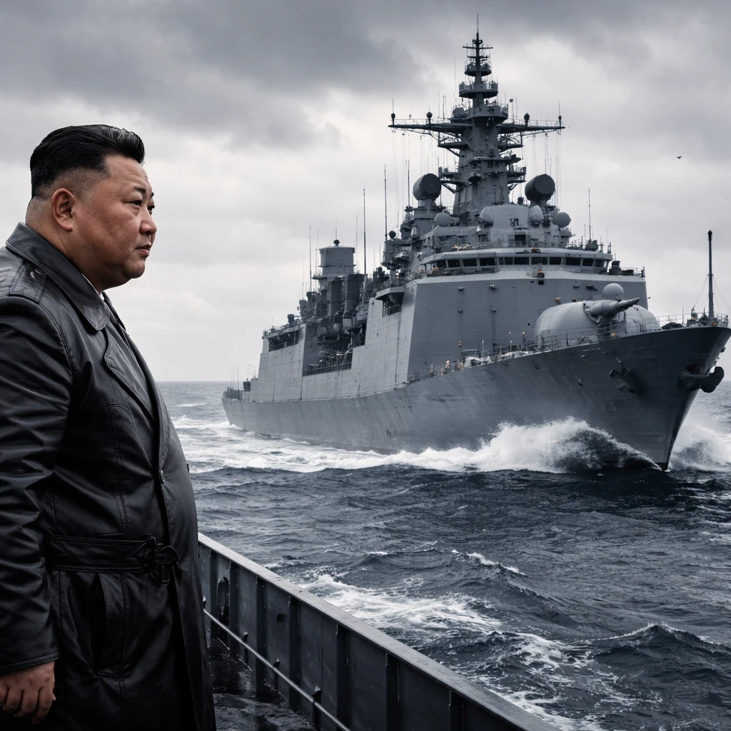 Kim Jong Un Directs Accelerated Naval Modernization Following Successful Warship Trials