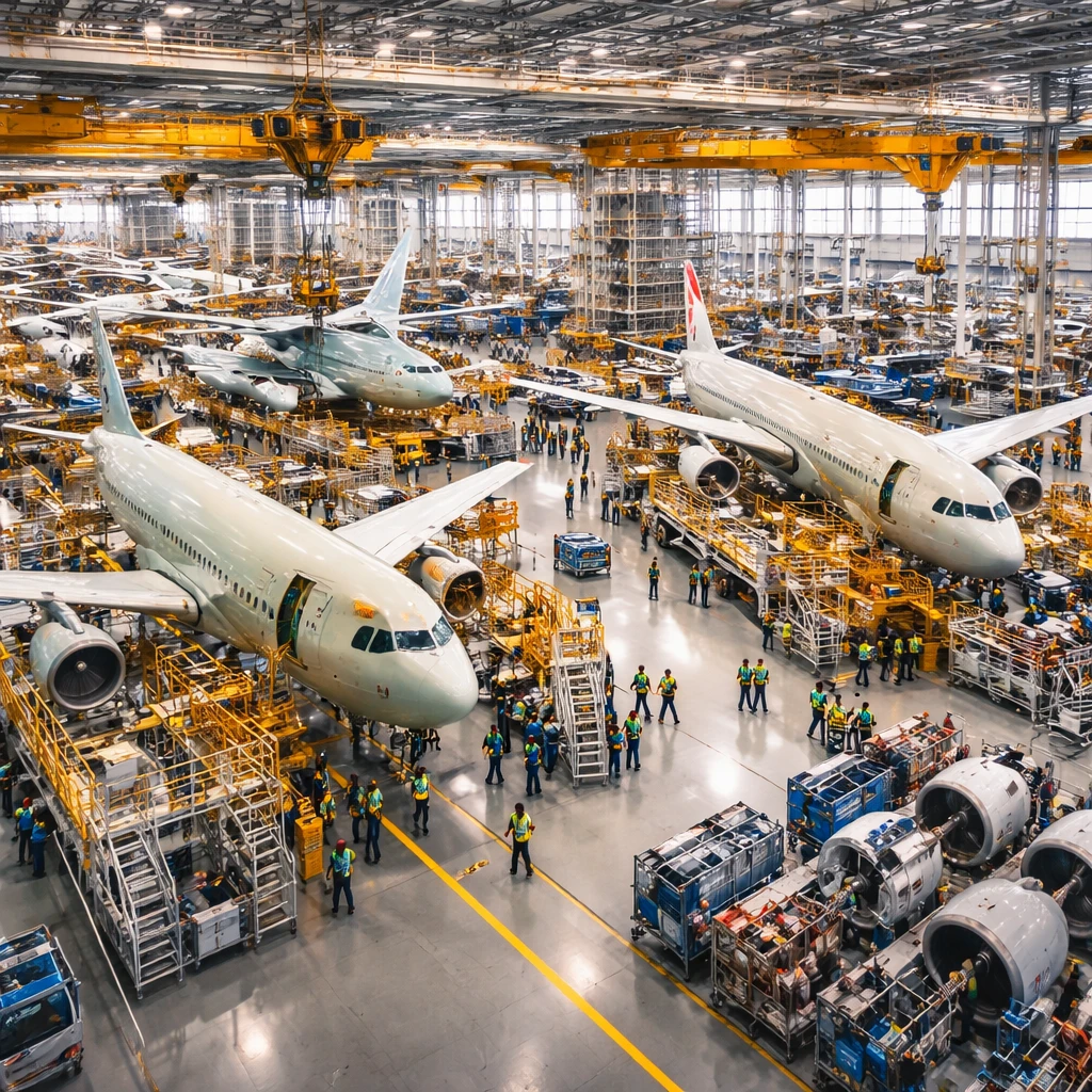 S&P Elevates Airbus to A+ Citing Large Cash Buffer and Strong Backlog Execution