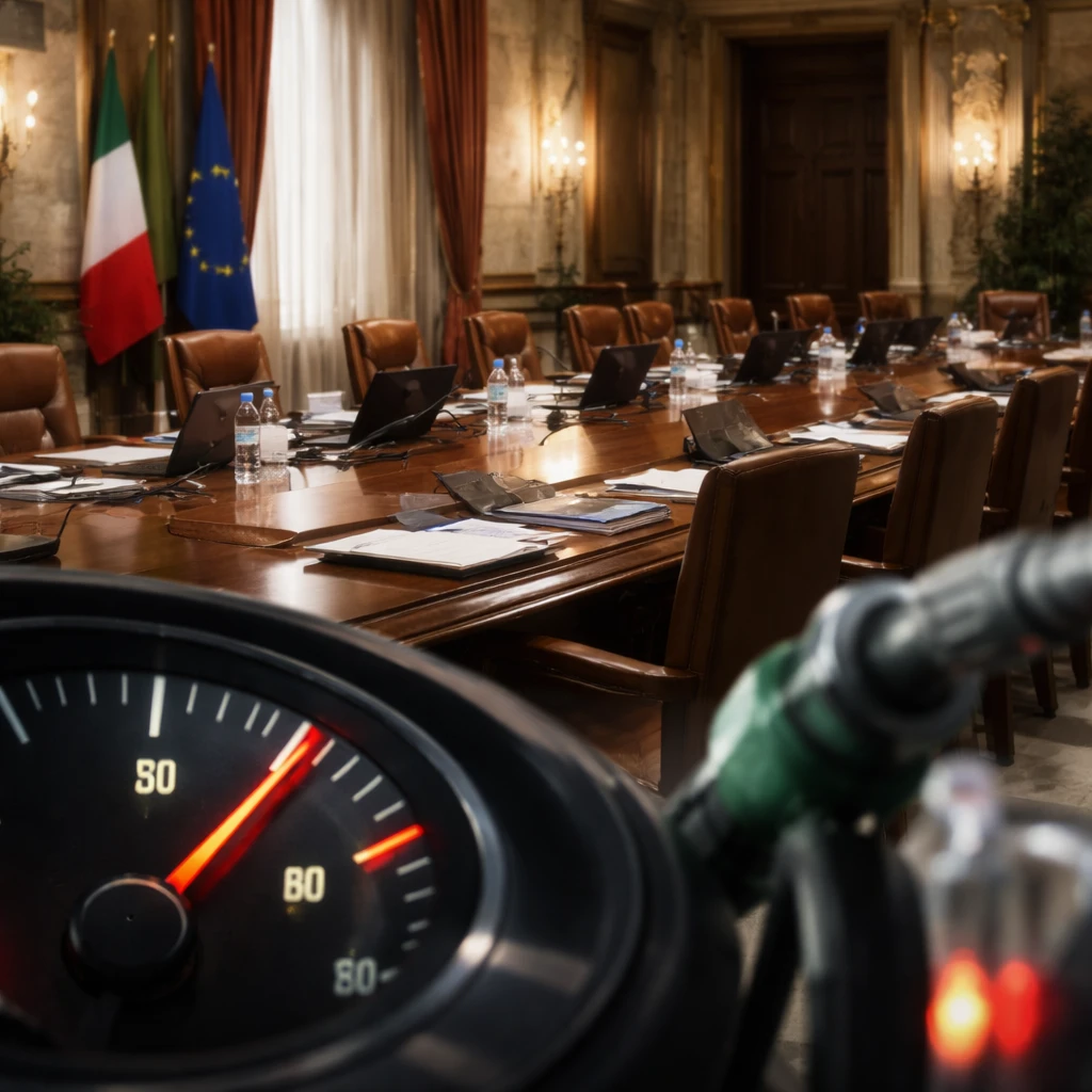 Italian Cabinet to Tackle Soaring Diesel Costs While Managing Fiscal Targets