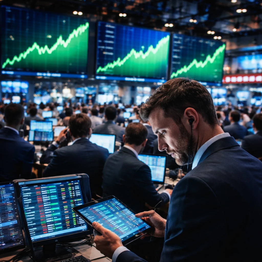 U.S. equities finish higher as consumer services, telecoms and financials lead gains