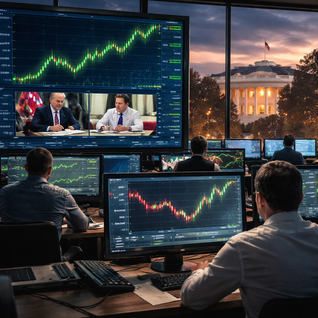 U.S. Futures Jump After Trump Signs Preliminary Iran Deal; Markets Also Grapple With Hawkish Fed Signals