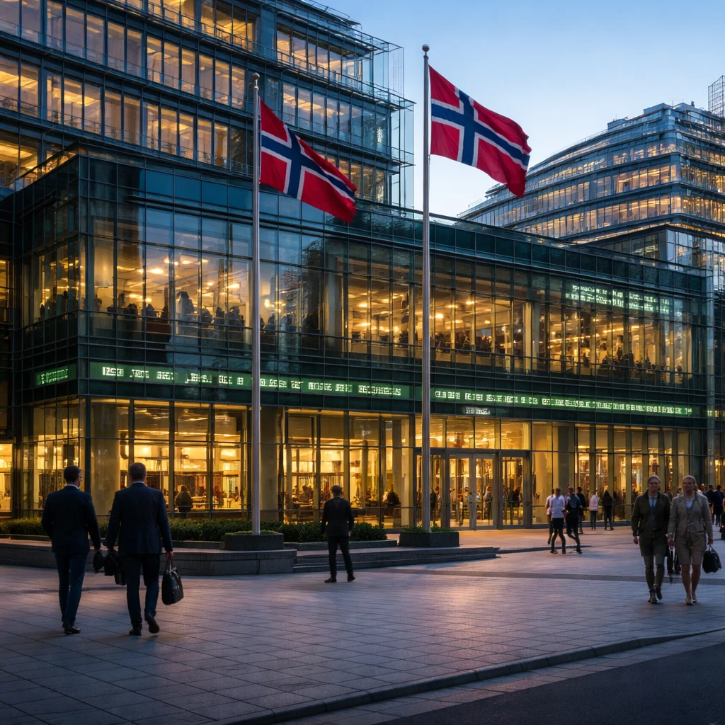 Norwegian Stocks Climb as Oslo OBX Closes at Record High