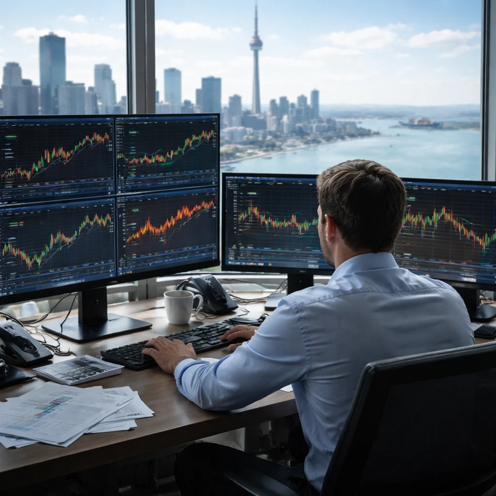 Canadian TSX Futures Tick Up as Oil Rises and Gold Slides Amid Renewed Middle East Hostilities