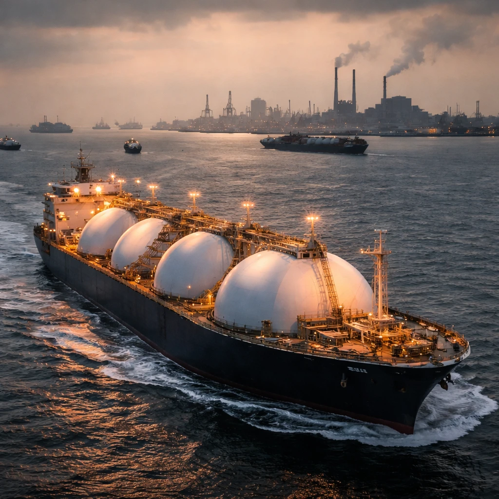 BofA Warns LNG Shortfall in Asia Could Strain Tech and Manufacturing Networks