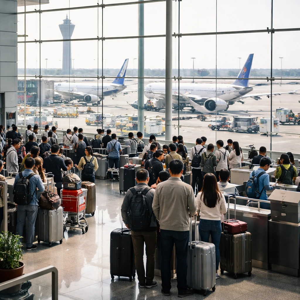 Morgan Stanley: China Sees Drop in Air Travel During May 1-5 Labor Day Holiday