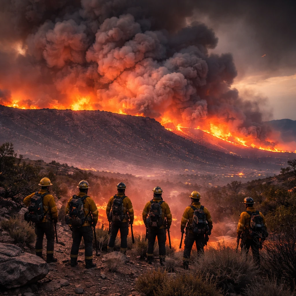 Three Firefighters Killed as Snyder Wildfire Rages Across Utah-Colorado Border