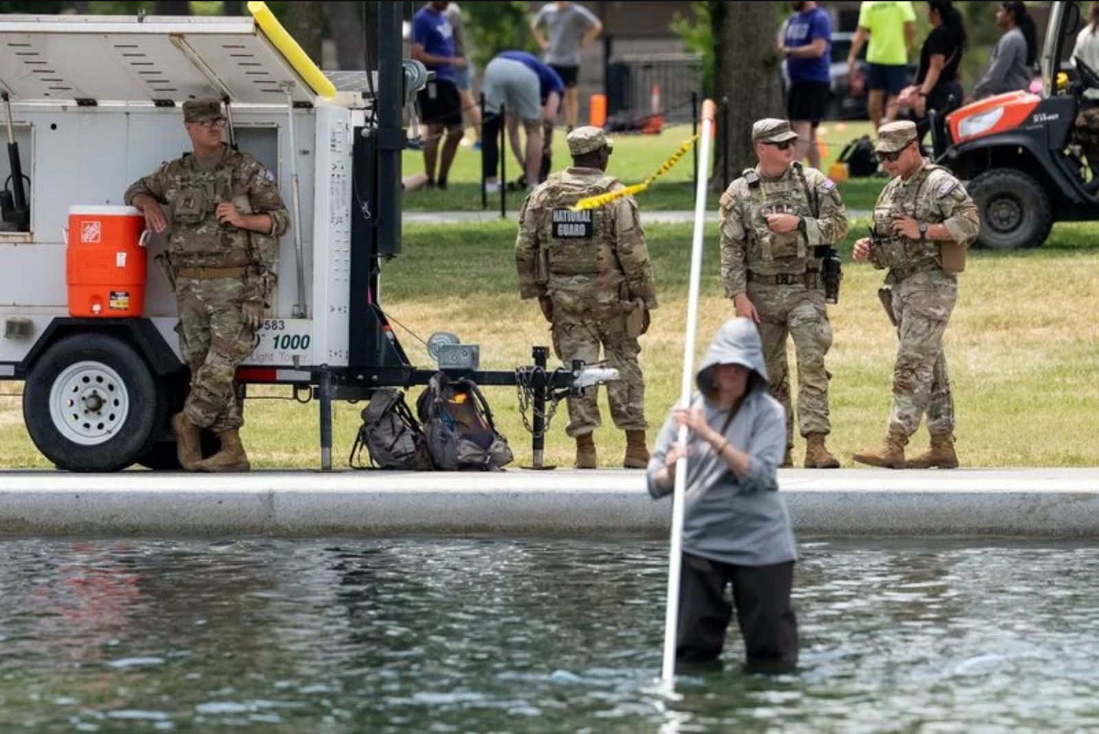 Washington Reflecting Pool Vandalism to Be Fully Prosecuted, U.S. Attorney Says