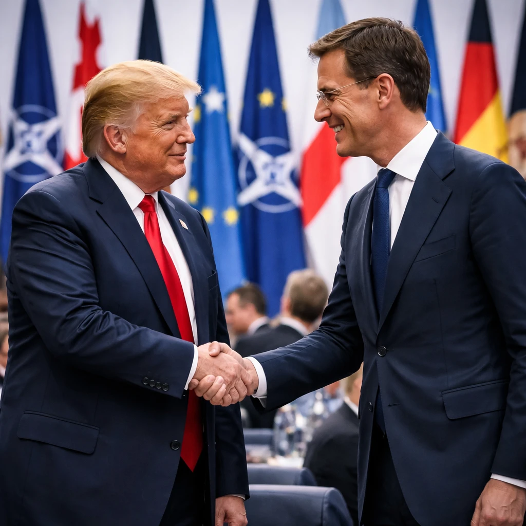 President Trump Suspends Planned Greenland Tariffs Following NATO Negotiations