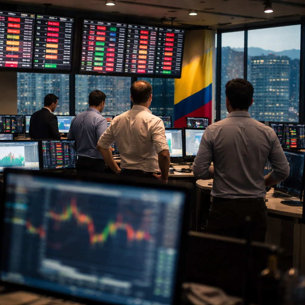 Colombian equities slip as COLCAP closes down 0.38%