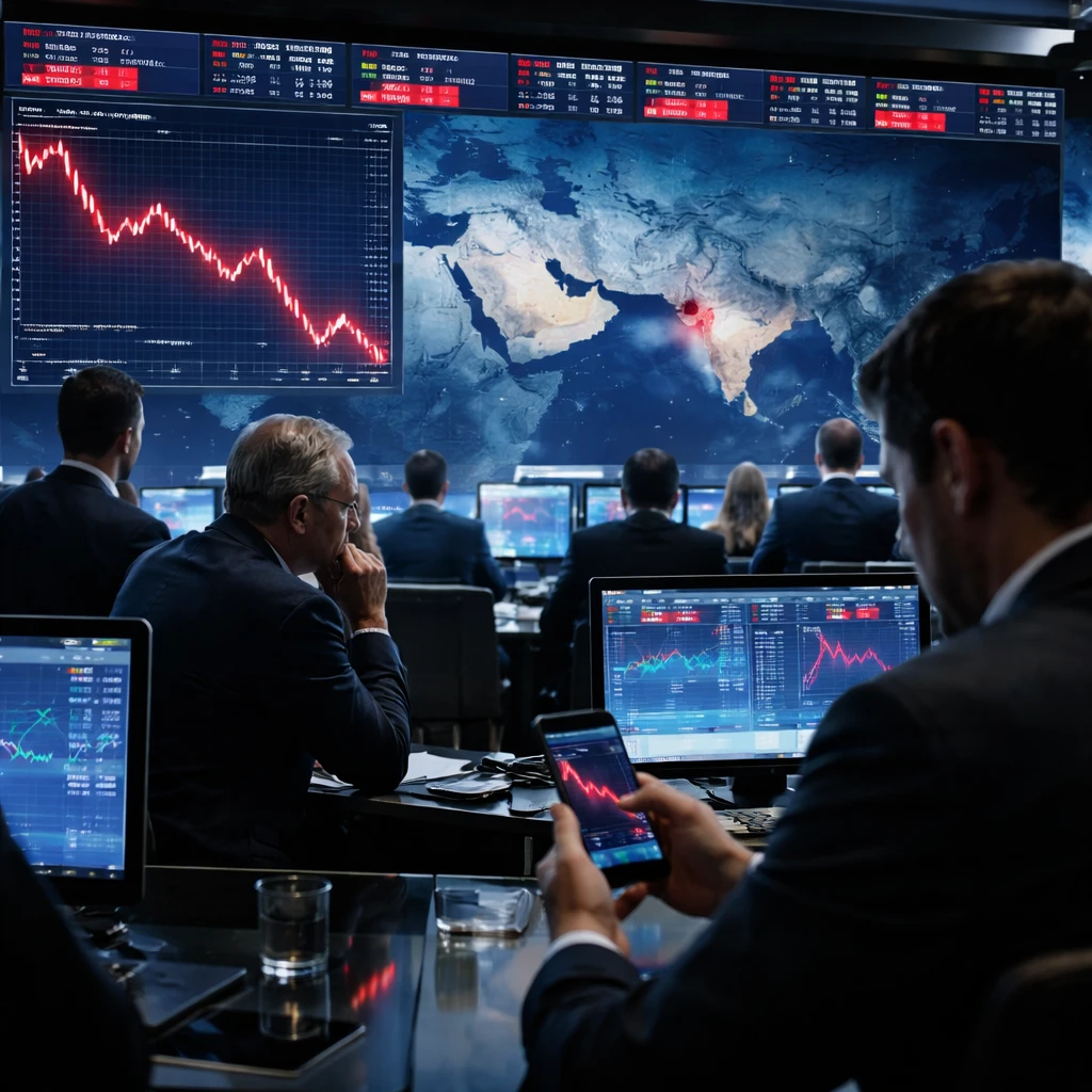 FTSE 100 falls as renewed U.S.-Iran strikes and ECB inflation warnings sap market optimism