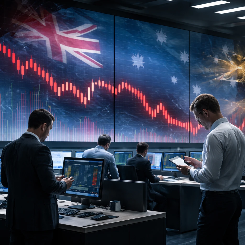 Australian Shares Slip Near 2% as Mining and Materials Drag Index Lower