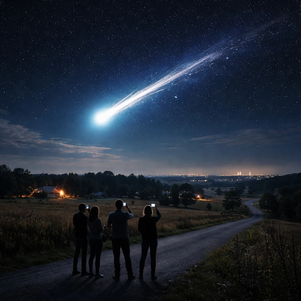 Meteor Likely Produced Bright Fireball and Sonic Boom Over Ohio and Pennsylvania