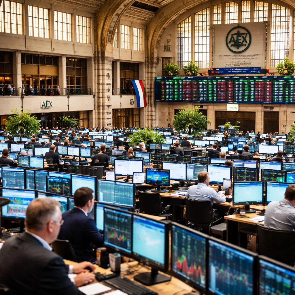 Dutch Stock Market Closes Strong, Led by Materials and Healthcare Gains