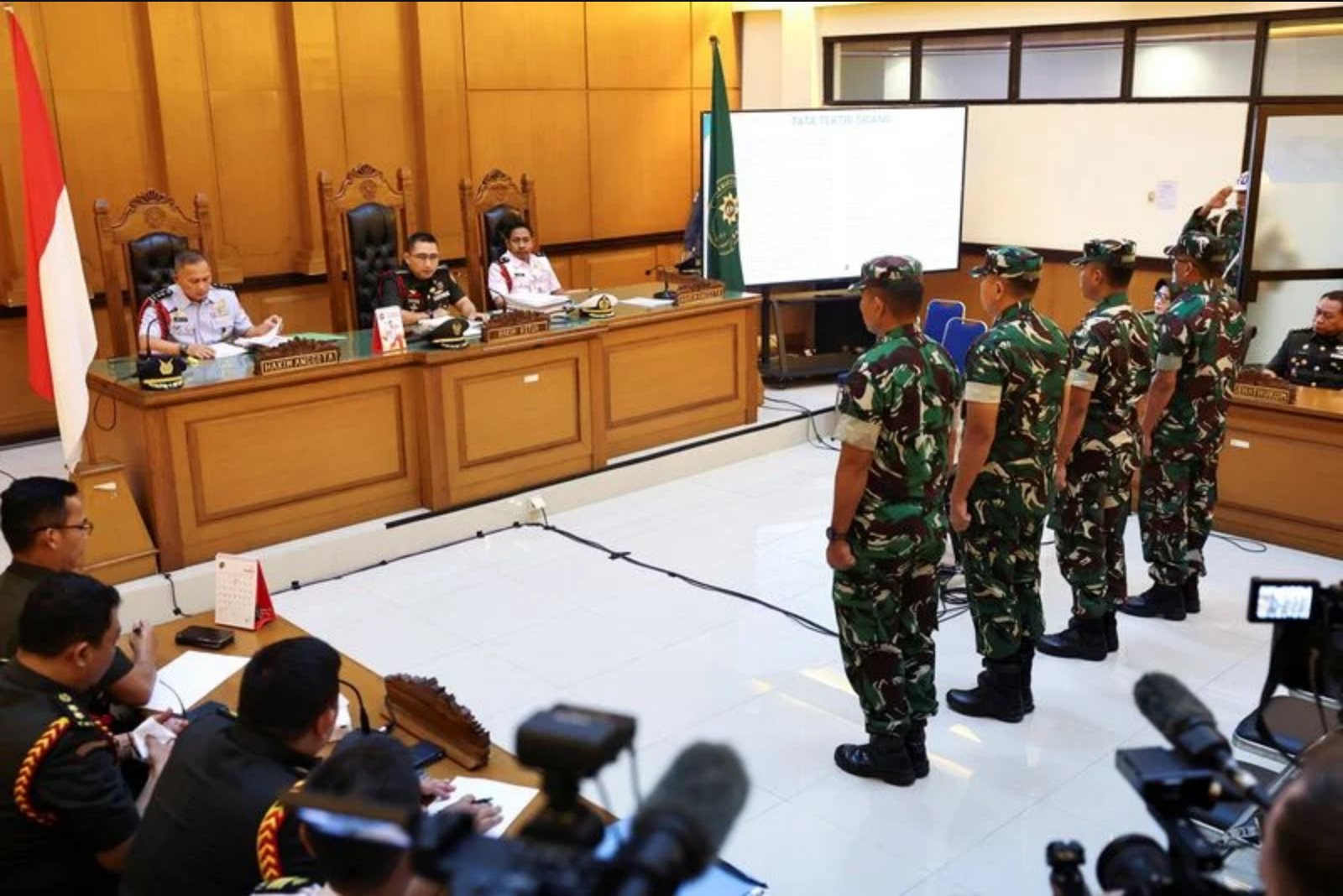 Indonesian Military Court Hands Jail Terms to Four Officers Over Acid Attack on Rights Activist