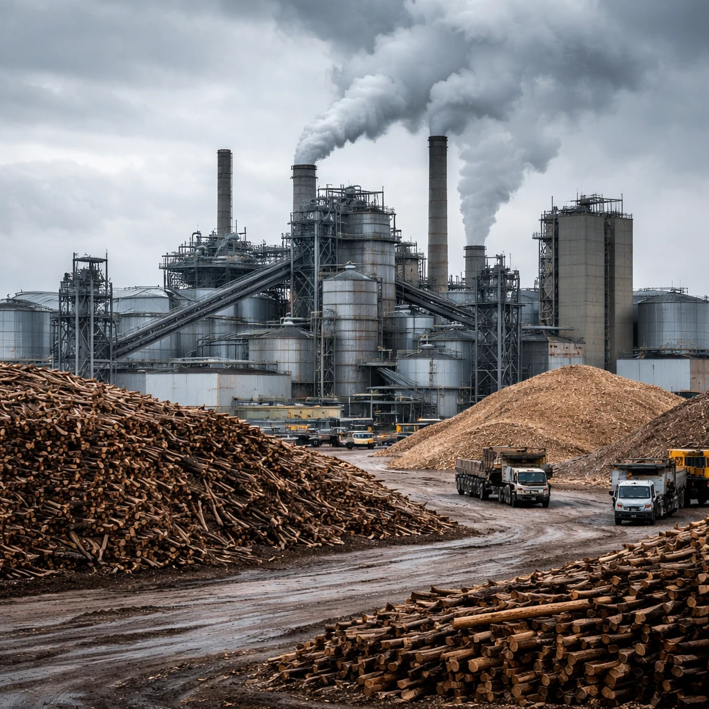 Fitch Lowers Mercer International Rating to B- Amid Prolonged Softness in Pulp and Lumber Markets