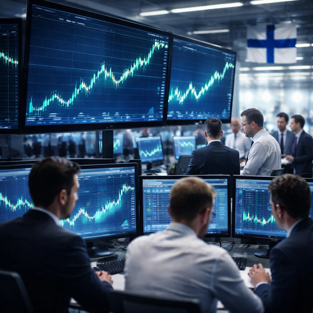 Helsinki Shares Rise as OMX Helsinki 25 Hits New Record