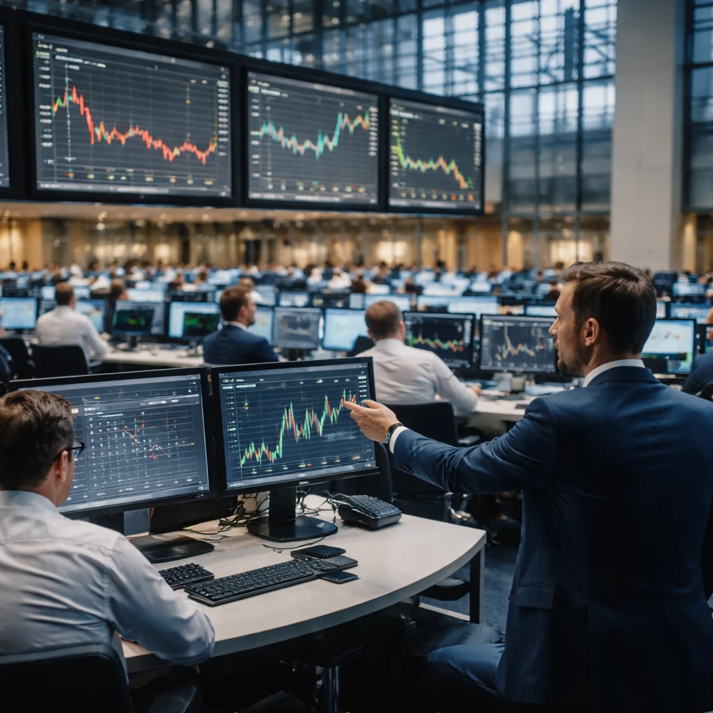 Frankfurt Markets Slip as Construction, Pharma and Tech Stocks Weigh on DAX