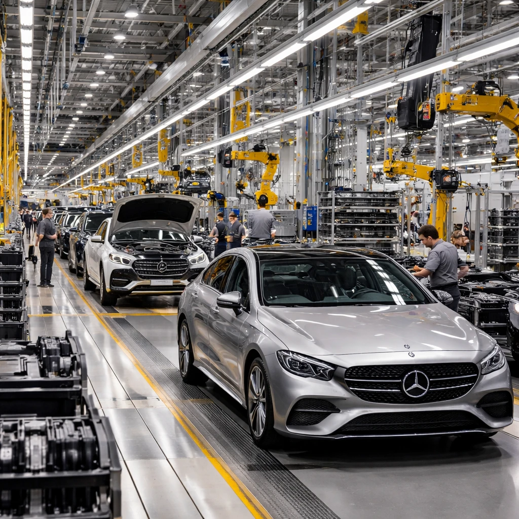 Mercedes reports slide in quarterly operating profit as China, tariffs and EV shift take toll