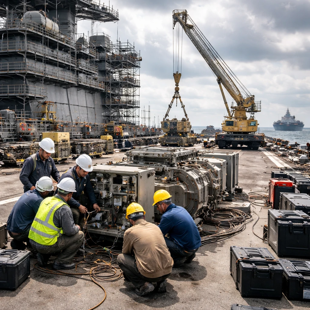 Huntington Ingalls Fleet Support Group Wins $220.7 Million Navy Maintenance Award