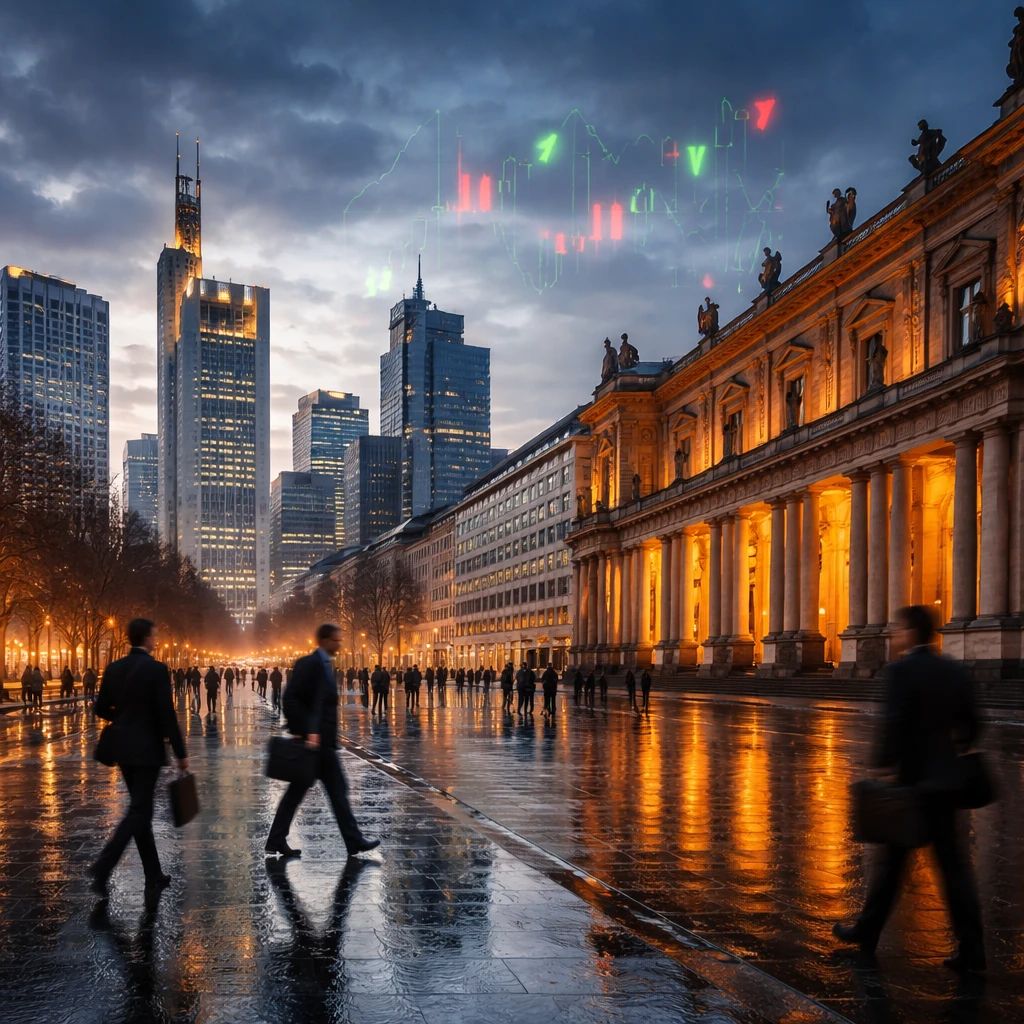 Frankfurt Day Close: DAX Edges Lower as Telecoms, Construction and Chemicals Weigh