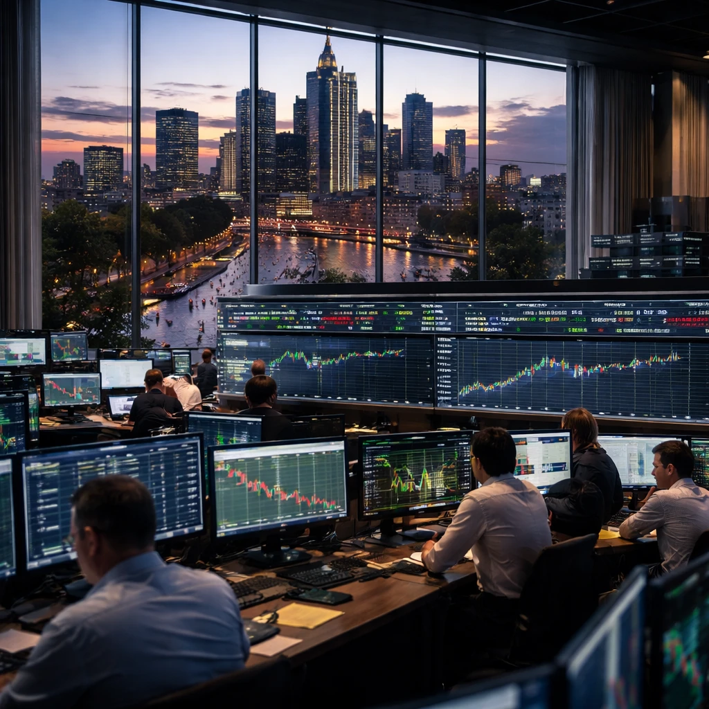 Frankfurt closes mixed as DAX slips 0.47% amid sector divergence