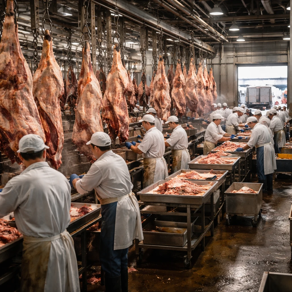 Markets Slip as Reported U.S. Aid for Small Meatpackers Leaves Industry Giants Out