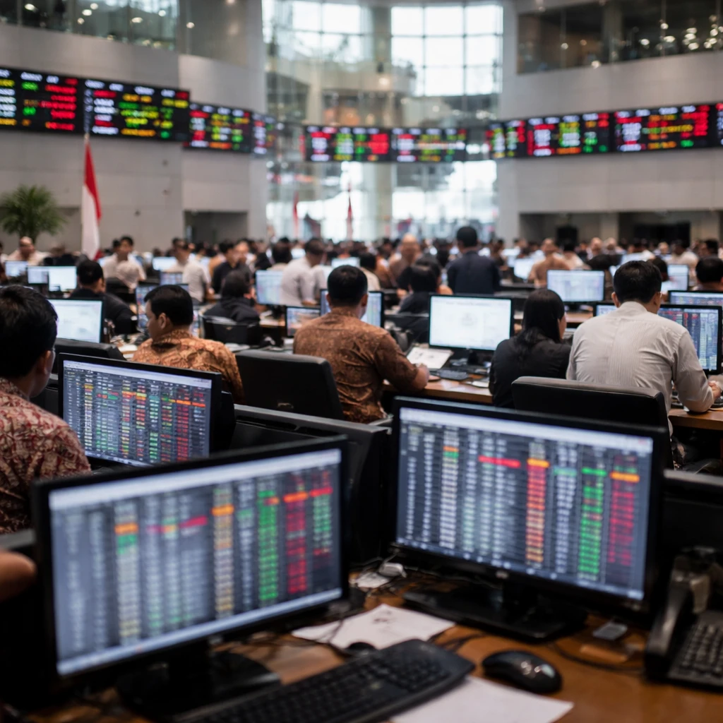 Jakarta Stocks Slip as Financials, Infrastructure and Agriculture Weigh on Market