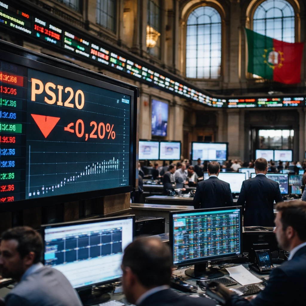Lisbon market slips as telecoms, utilities and materials weigh on PSI20