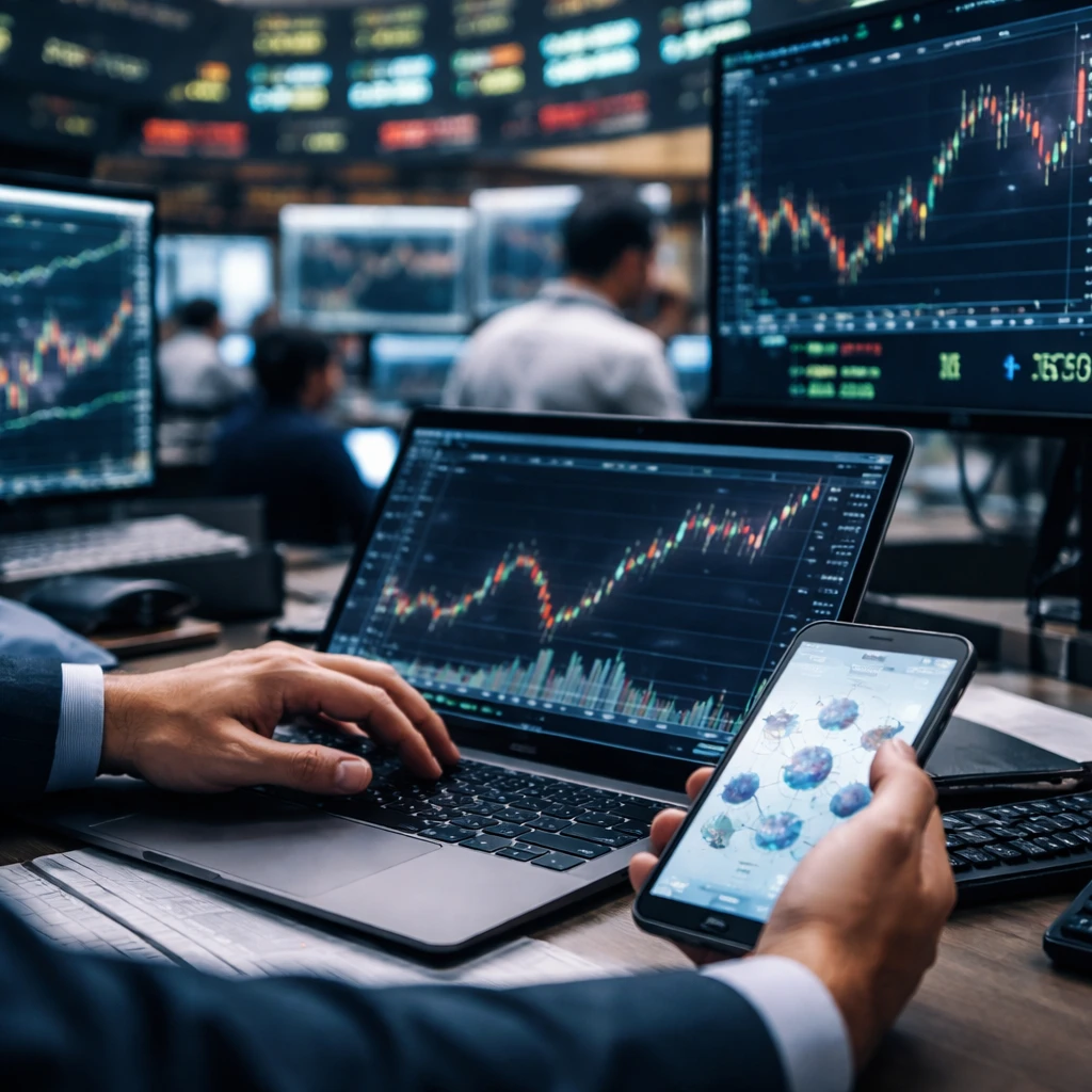 Market Movers: Tech and Financials Lead Tuesday Swings as Biotech Names Rally