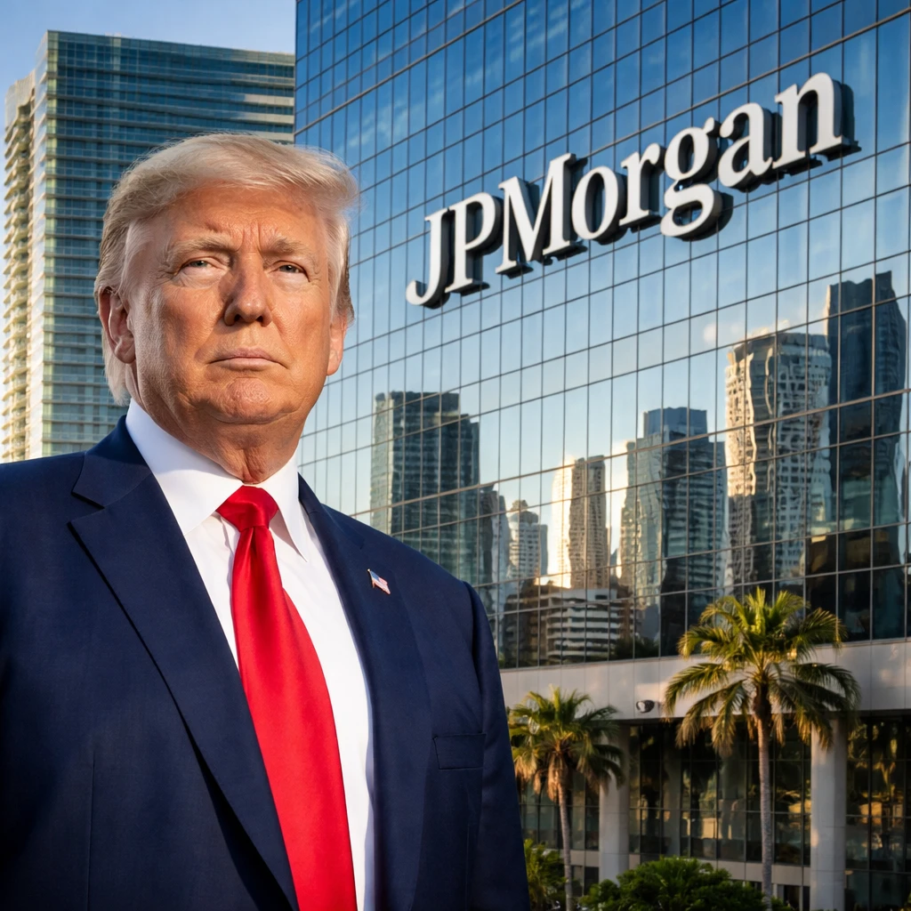 Donald Trump Initiates $5 Billion Lawsuit Against JPMorgan Chase Over Account Closures