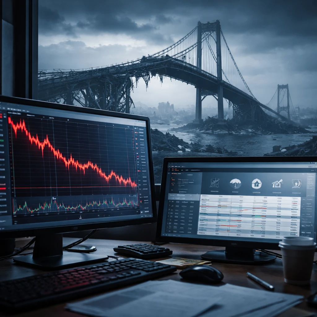 Lancashire shares slide after H1 results miss; reserves tied to bridge collapse weigh on profitability