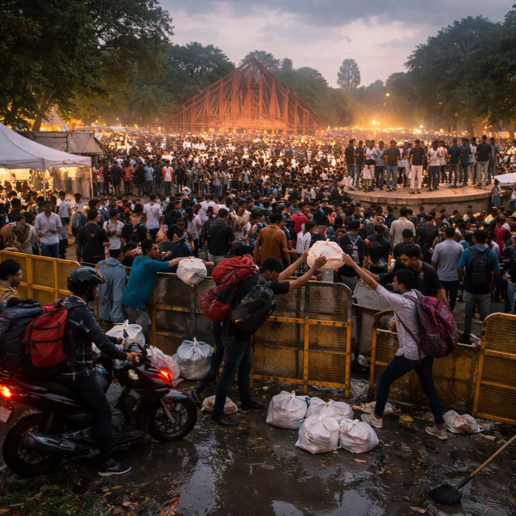 Food, volunteers and youth energy sustain Delhi protest at Jantar Mantar