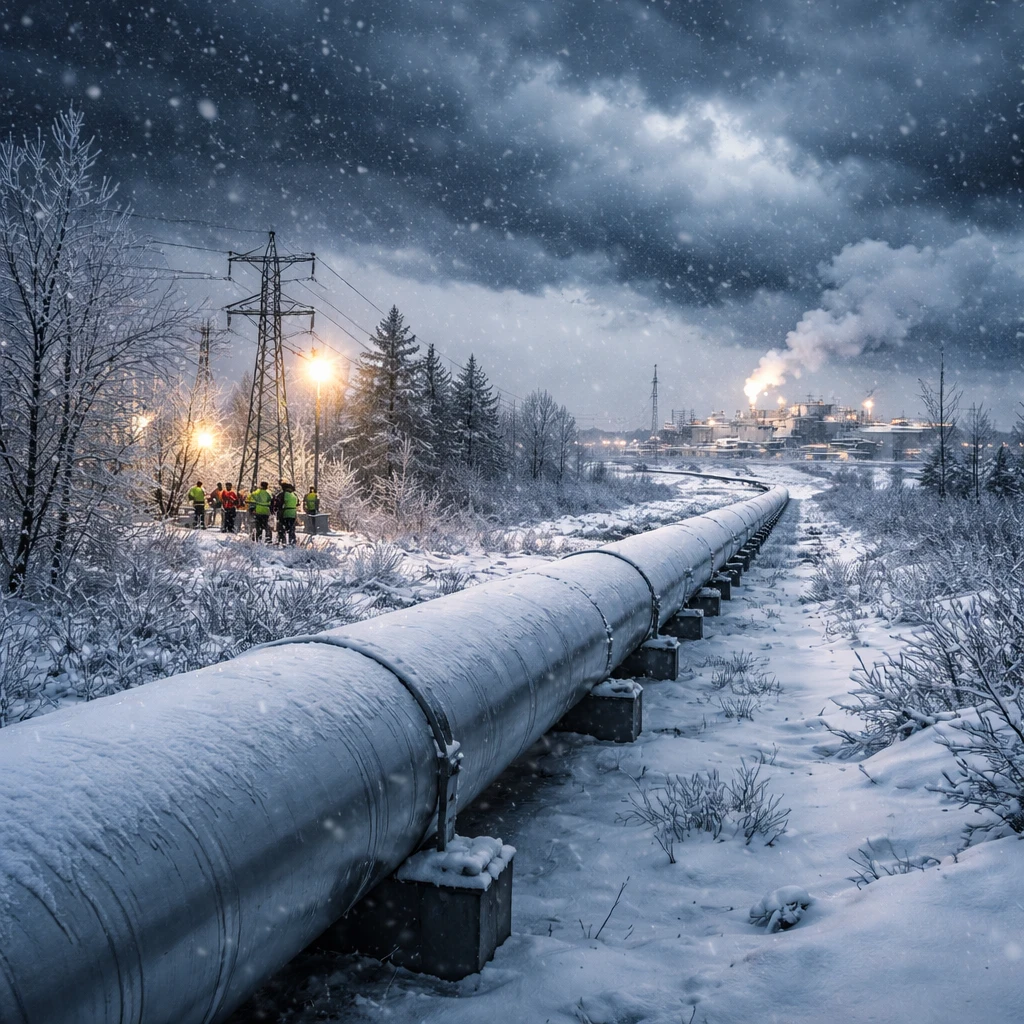 U.S. Natural Gas Spikes as Major Arctic Cold Front Threatens Widespread Winter Storm