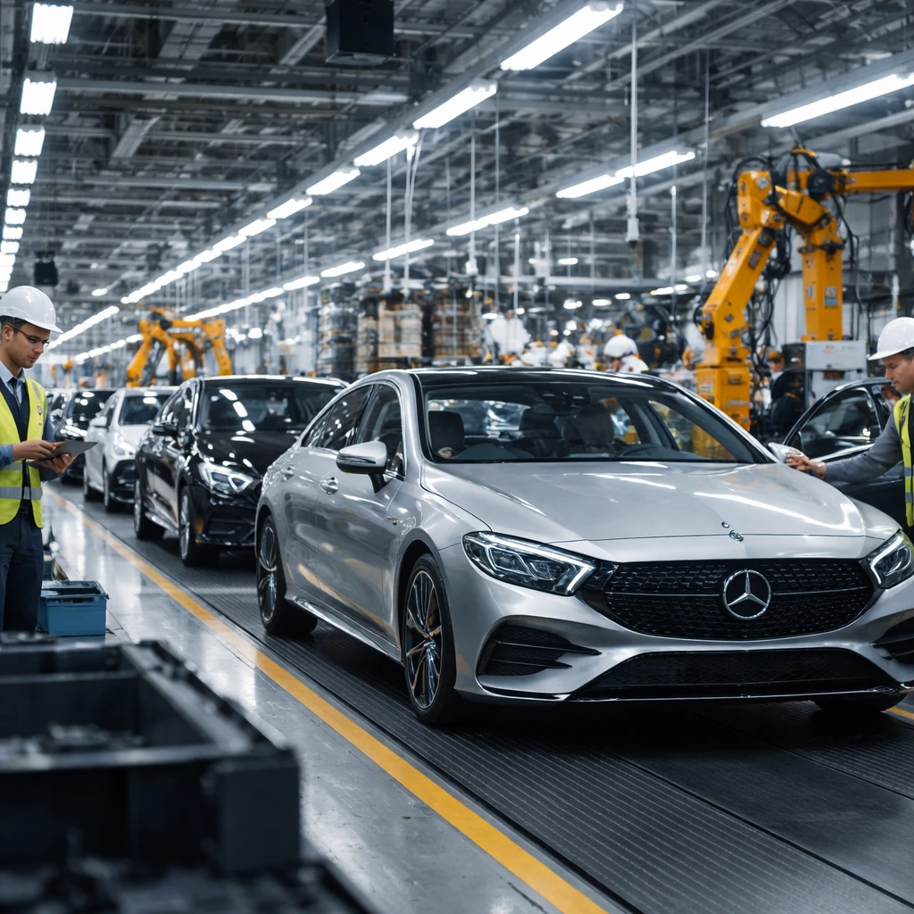 Mercedes-Benz CFO Rules Out Exports of China-Made Cars to Europe and U.S., Reaffirms Pricing Flexibility