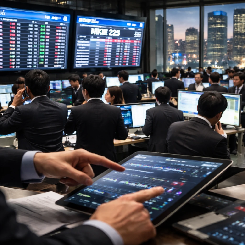 Tokyo stocks dip as sector losses weigh despite Nikkei reaching a fresh high