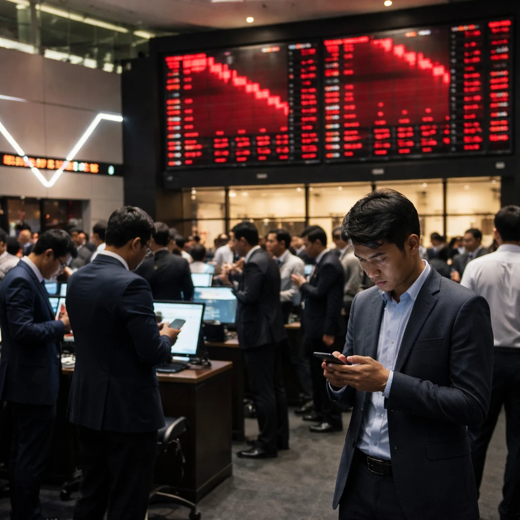 Jakarta Stocks Slide as Infrastructure, Financials and Agriculture Weigh on IDX