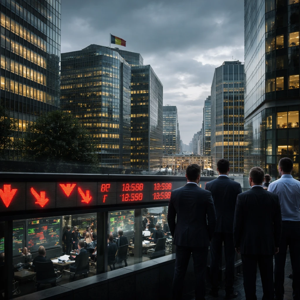 BEL 20 Drops 2.13% as Utilities, Industrials and Consumer Goods Weigh on Brussels Market