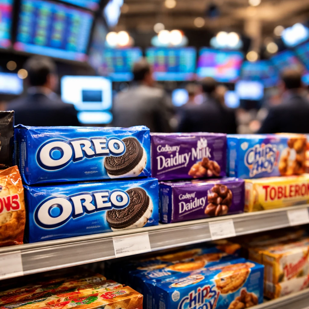 Mondelez Shares Gain After Q2 Beat and Upgraded Revenue Outlook