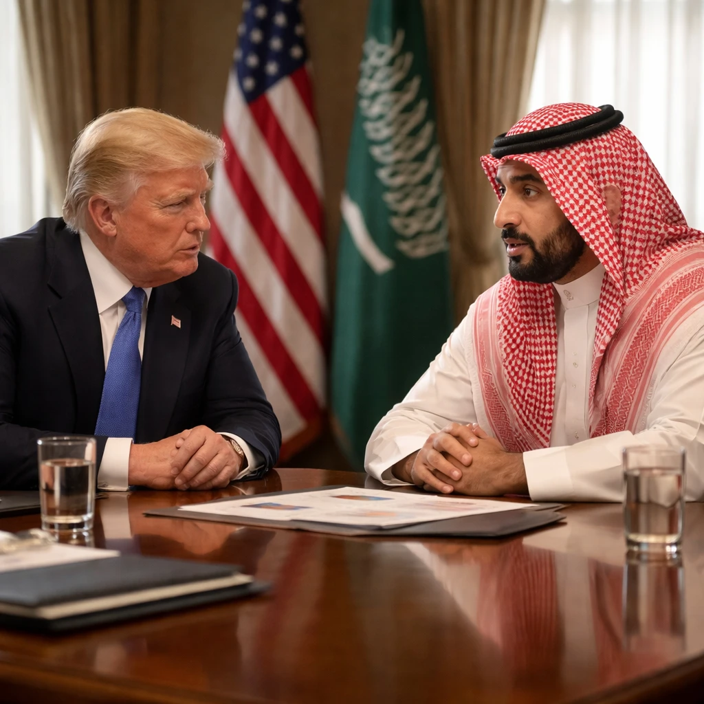 Saudi Crown Prince Presses Trump to Sustain Campaign Against Iran