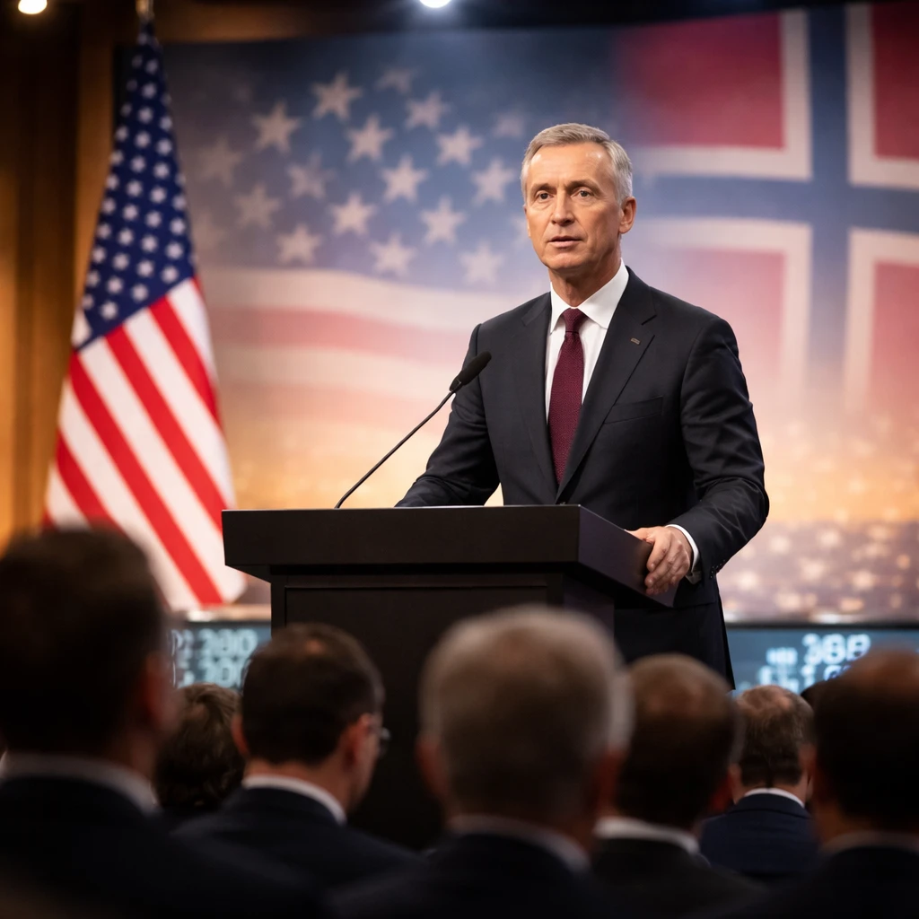 Norway to Keep About Half of Sovereign Wealth Fund in U.S. Stocks Despite Middle East Conflict