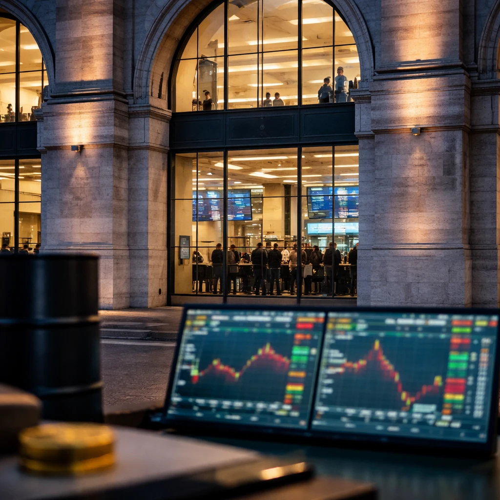 Milan session ends slightly lower as mixed sector moves weigh on Italy 40