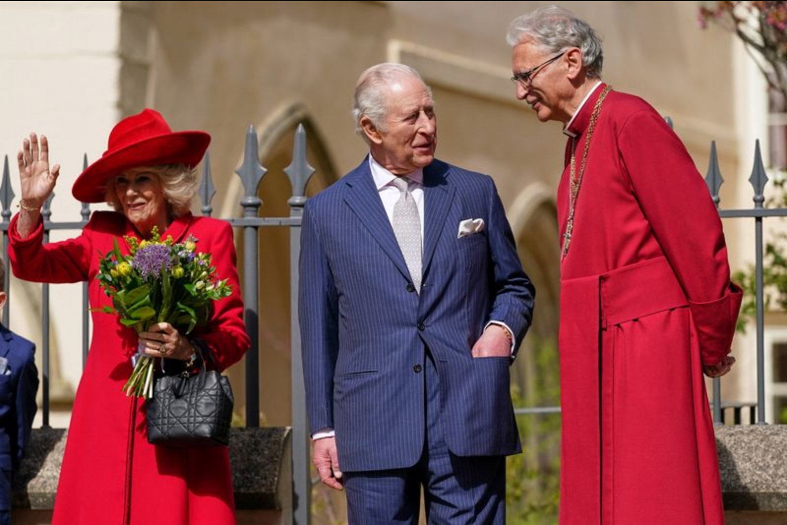 King Charles and Queen Camilla Attend Windsor Easter Service as Some Family Members Stay Away
