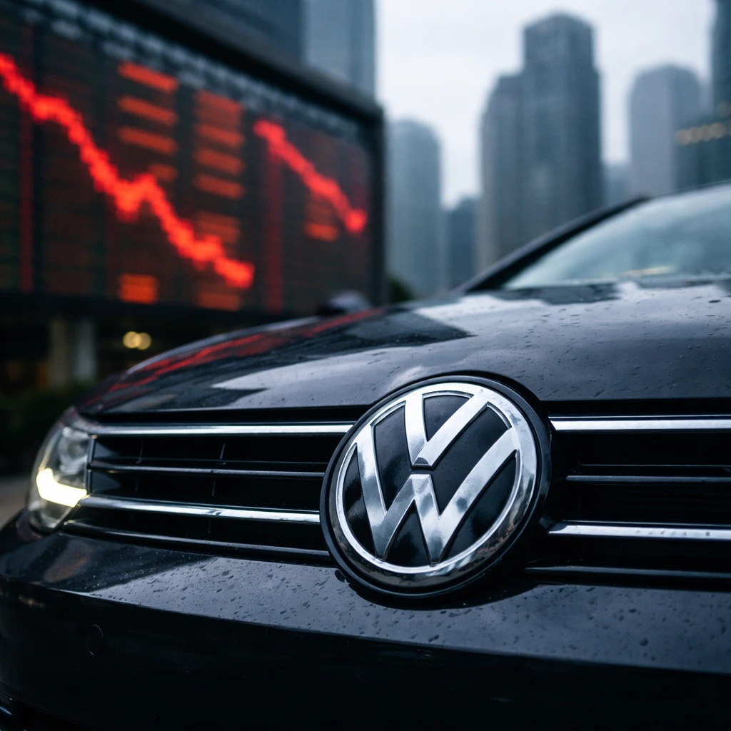 Citi Cuts Volkswagen Target as China Sales Slide, Shares Drop
