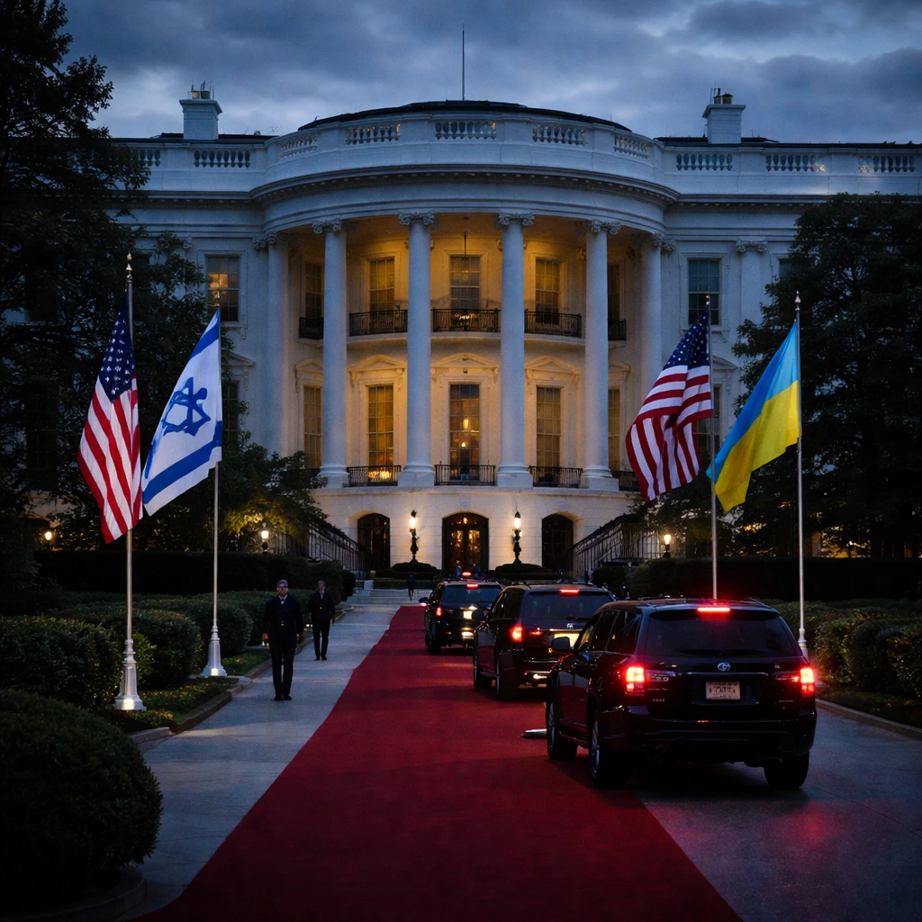 Trump Hosts Netanyahu and Zelenskiy as Conflicts in Ukraine and Iran Reach Critical Phases