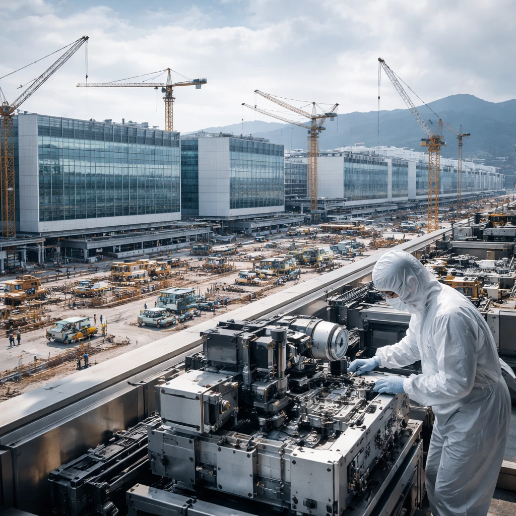 South Korea’s $1.3 Trillion Chip Push Sends Equipment Makers Near Yearly Highs