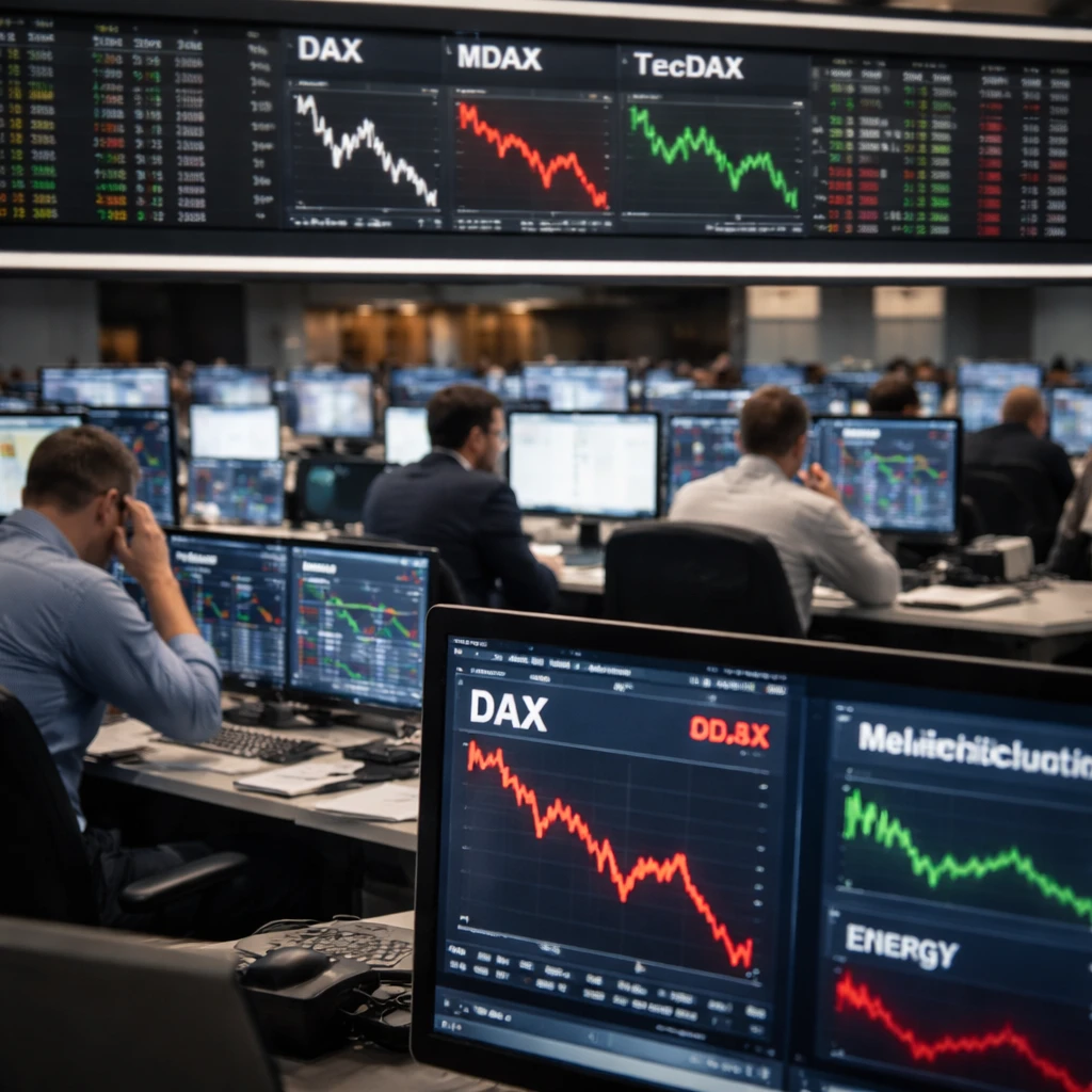 Frankfurt session closes modestly lower as software, construction and healthcare weigh