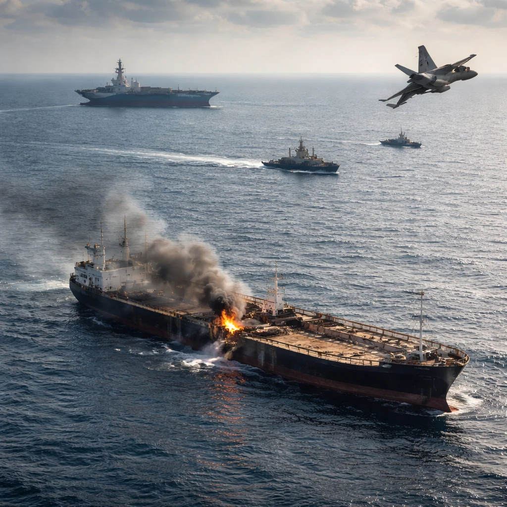 U.S. Forces Disable Tanker Headed for Iran After It Defied Blockade