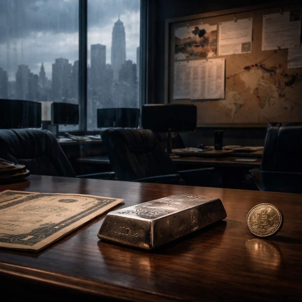 A Risk-Off Close With Teeth, Stocks Slip, Bonds Catch a Bid, Crypto and Metals Take the Hit